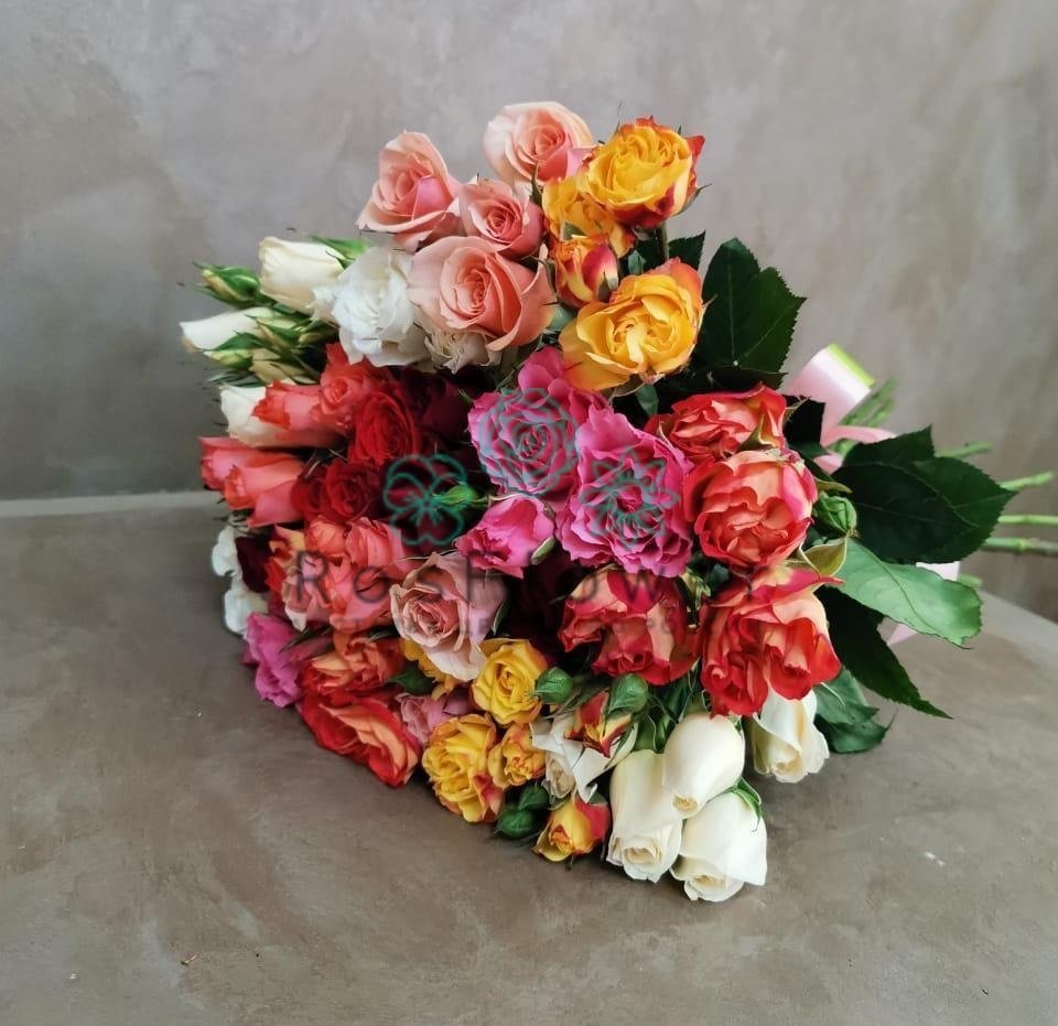 Букет цветов из: Розы в Чуфарово