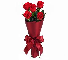 Букет 5 Красных роз Эдлесс Лав в Чуфарово