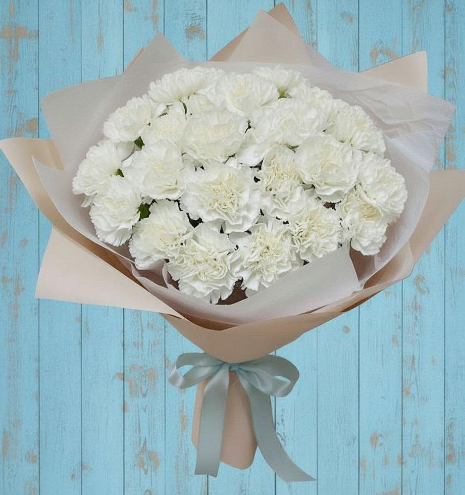 Букет цветов из: Гвоздики в Чуфарово