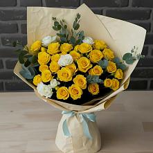 Букет цветов из:  Розы #REPLACE_PRED# Чуфарово