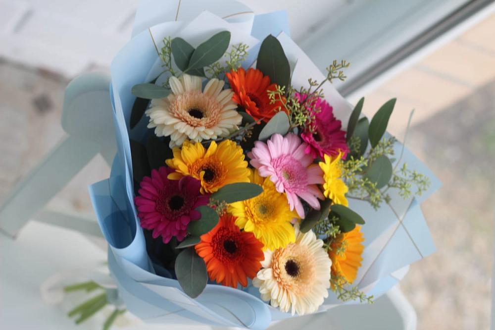 Букет цветов из: Герберы в Чуфарово