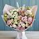 Букет цветов из: Альстромерии и Розы в Чуфарово
