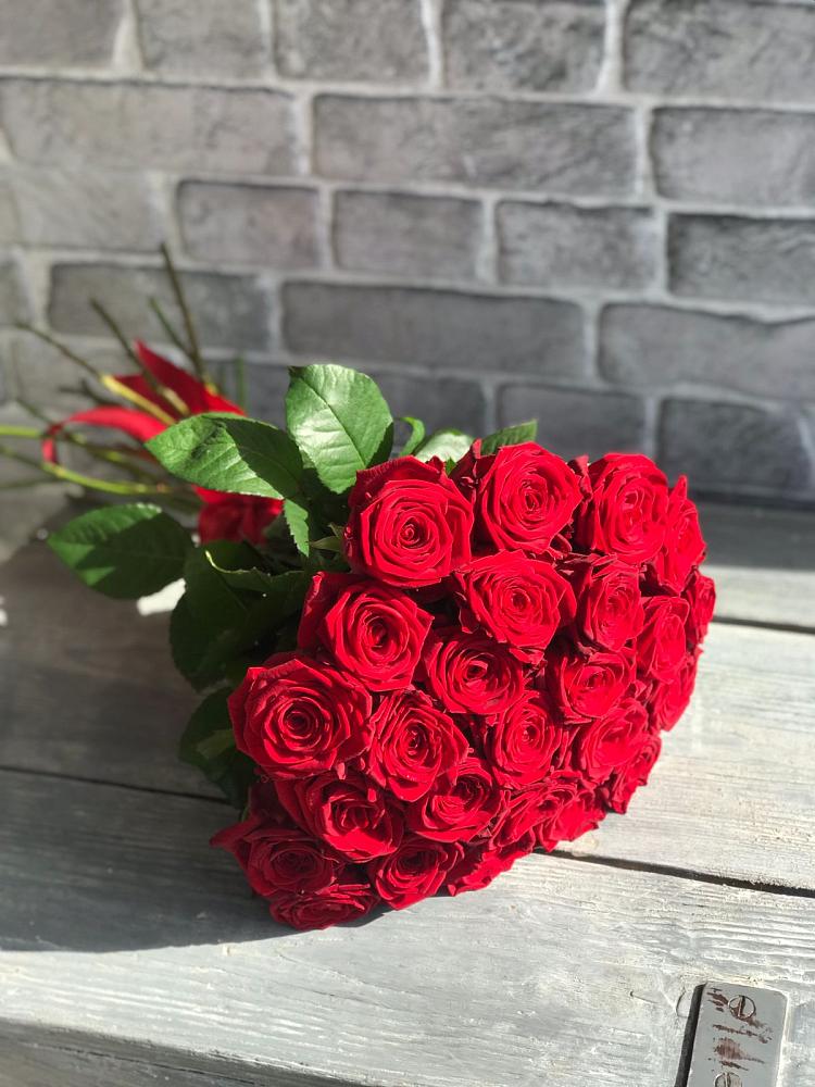 Букет Красные розы Фридом в Чуфарово