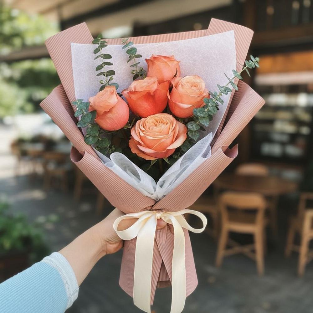 Букет цветов из: Розы в Чуфарово