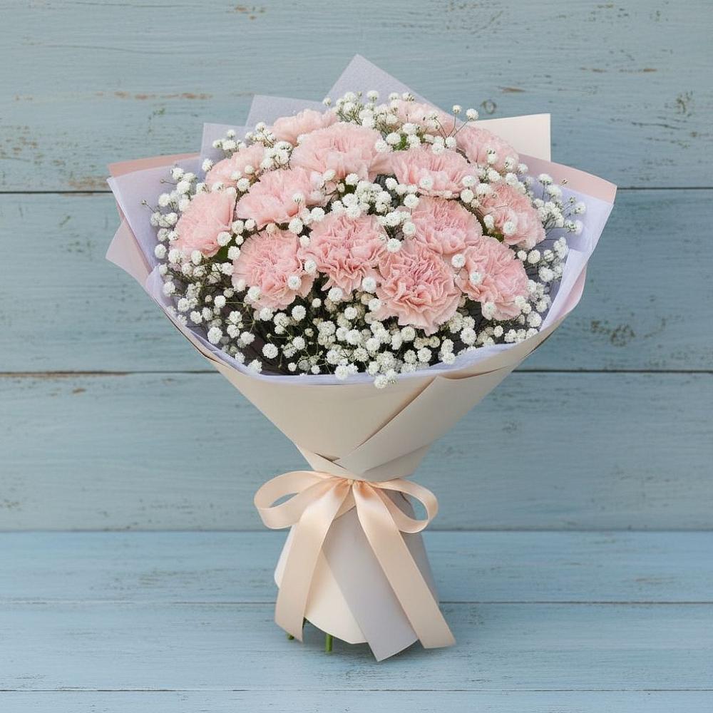 Букет цветов из: Гвоздики в Чуфарово