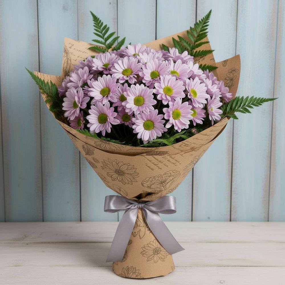 Букет цветов из: Хризантемы в Чуфарово