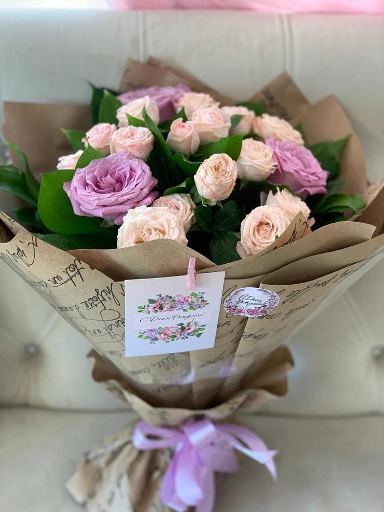 Букет цветов из: Розы в Чуфарово