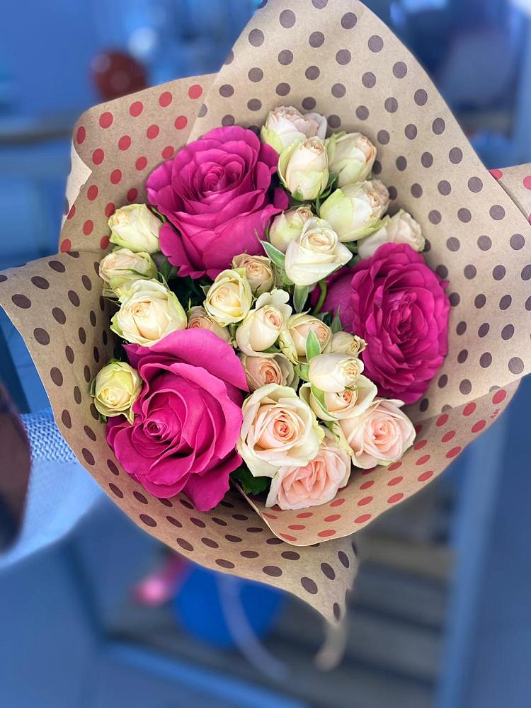 Букет цветов из: Розы в Чуфарово