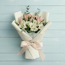 Букет цветов из:  Альстромерии в Чуфарово