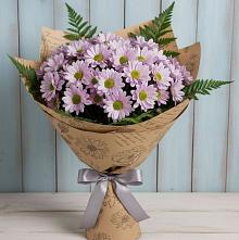 Букет цветов из:  Хризантемы #REPLACE_PRED# Чуфарово