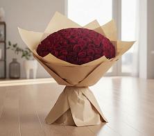 Букет 101 Красная роза в Чуфарово