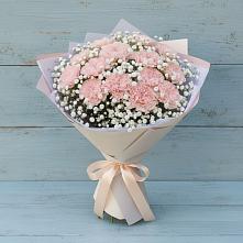 Букет цветов из:  Гвоздики #REPLACE_PRED# Чуфарово