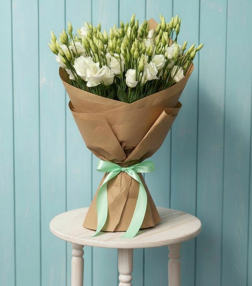 Букет цветов из: Лизиантусы в Чуфарово