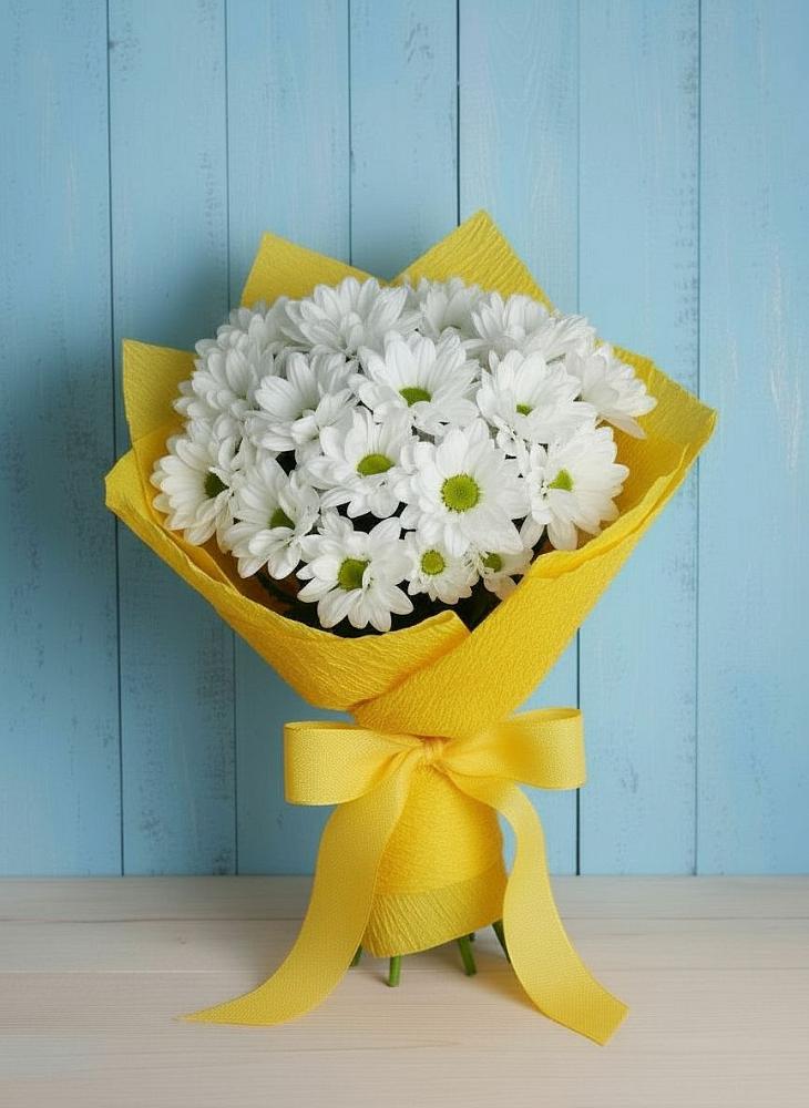 Букет цветов из: Хризантемы в Чуфарово