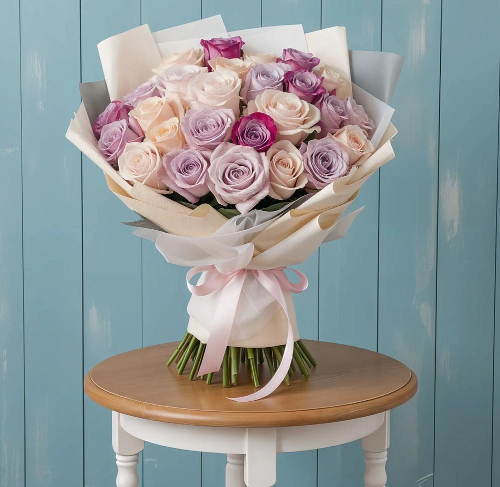 Букет цветов из: Розы в Чуфарово