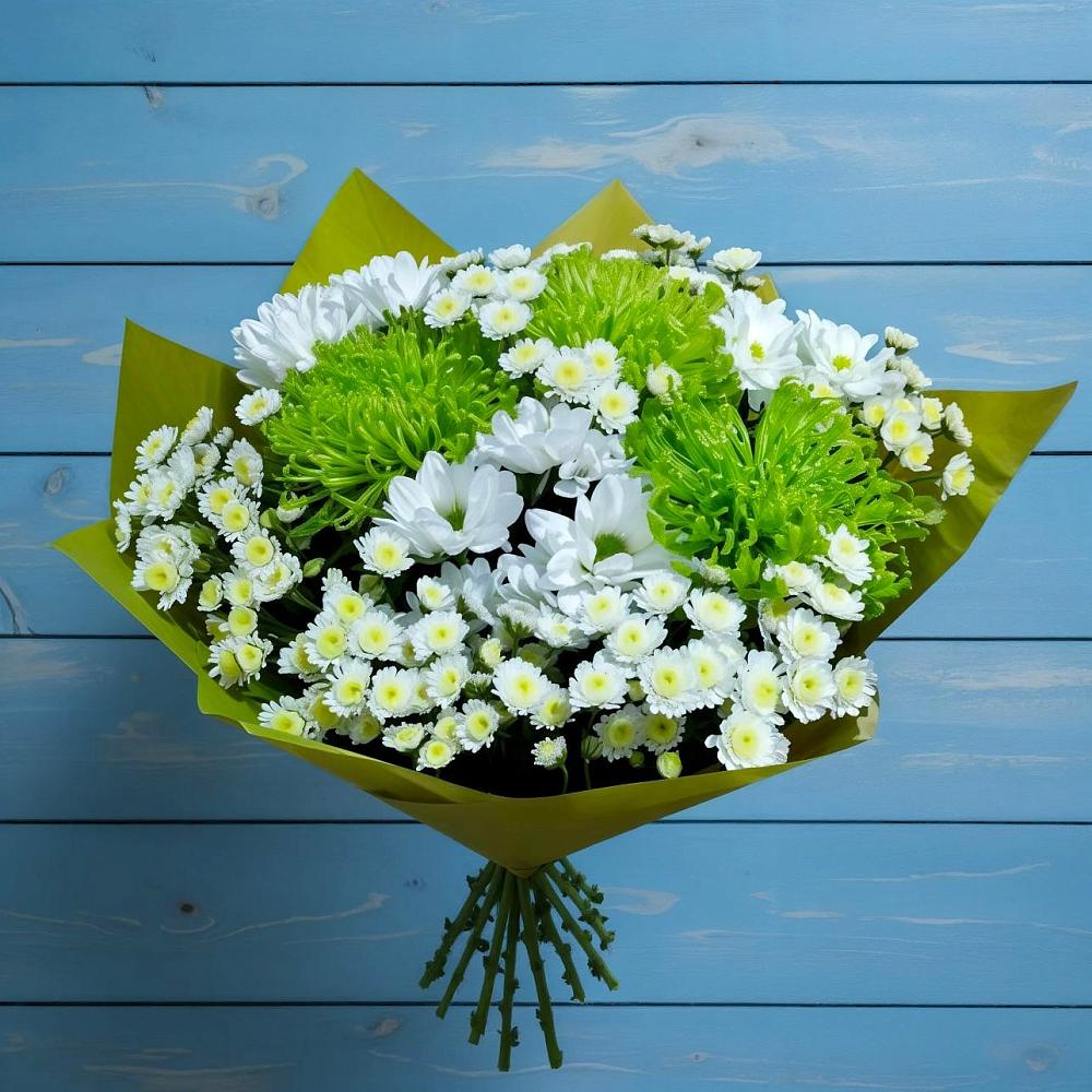 Букет цветов из: Хризантемы в Чуфарово