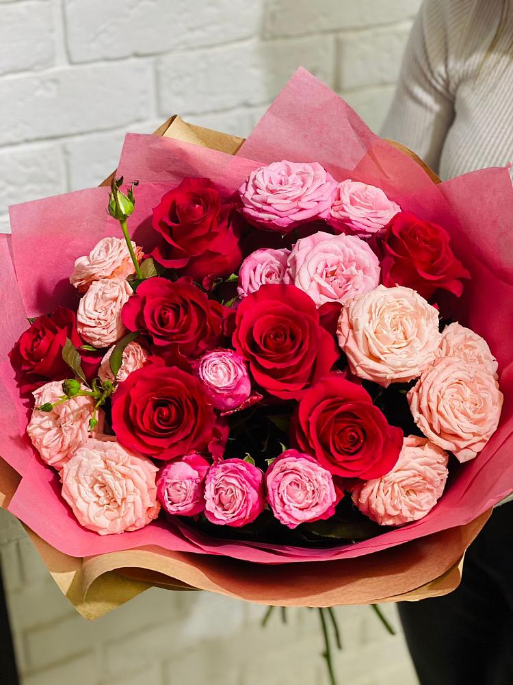 Букет цветов из: Розы в Чуфарово