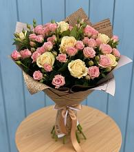 Букет цветов из:  Розы в Чуфарово