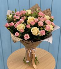 Букет цветов из:  Розы в Чуфарово