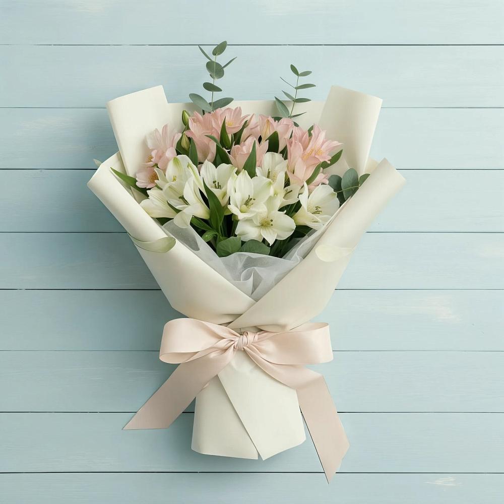 Букет цветов из: Альстромерии в Чуфарово