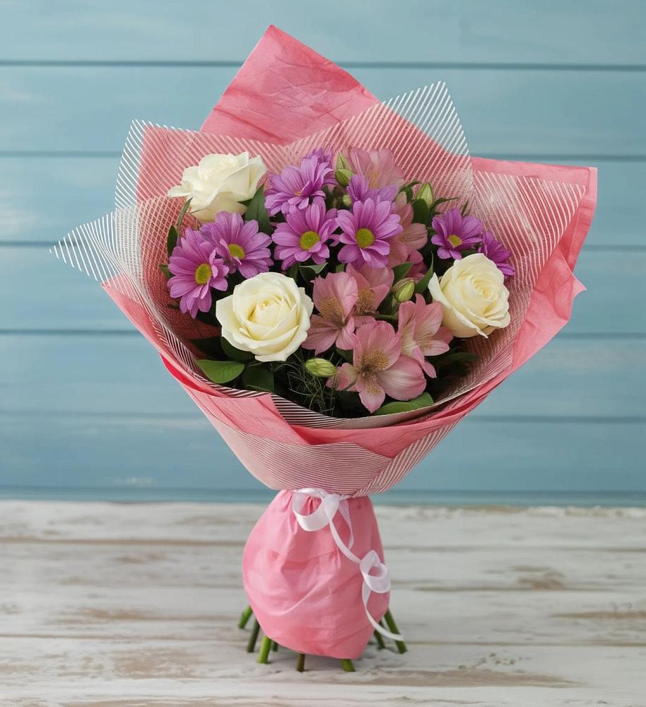 Букет цветов из: Герберы в Чуфарово