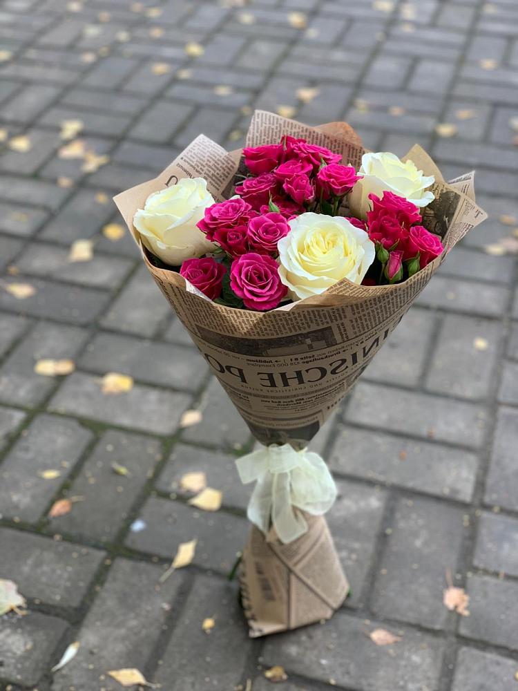 Букет цветов из: Розы в Чуфарово