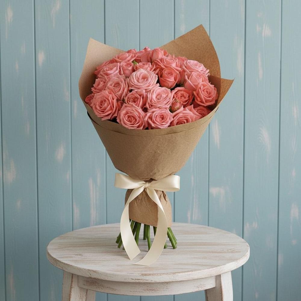 Букет цветов из: Розы в Чуфарово