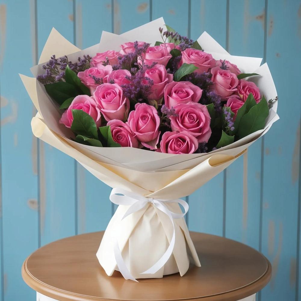 Букет цветов из: Розы в Чуфарово