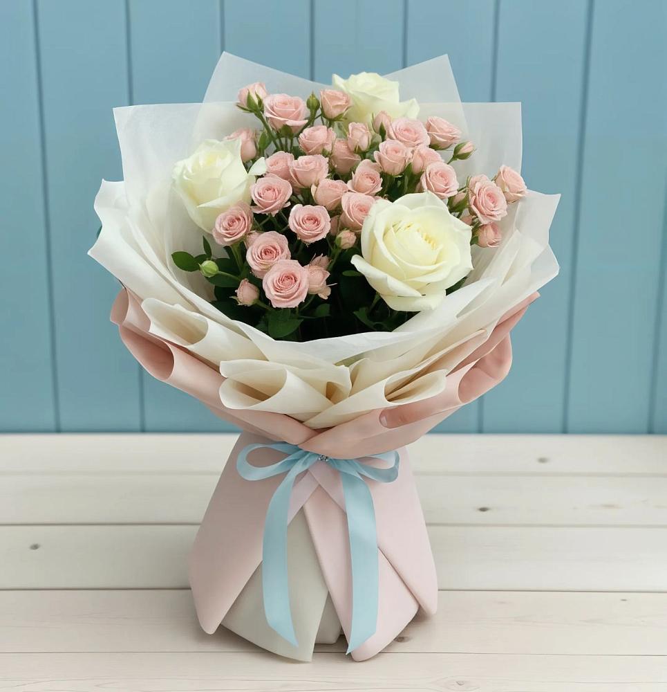 Букет цветов из: Розы в Чуфарово