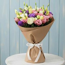 Букет цветов из:  Лизиантусы в Чуфарово